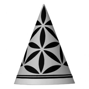 FLOWER OF LIFE - Sacred Geometry Symbol full 1 Party Hat
