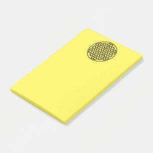 FLOWER OF LIFE - Sacred Geometry Symbol full 1 Post-it Notes