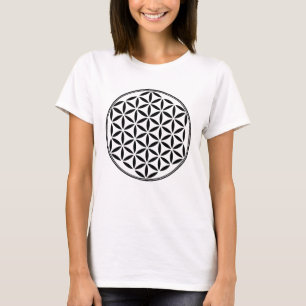 FLOWER OF LIFE - Sacred Geometry Symbol full 1 T-Shirt