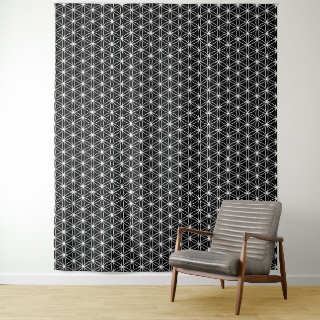 Flower Of Life Sacred Geometry Tapestry (In Situ)