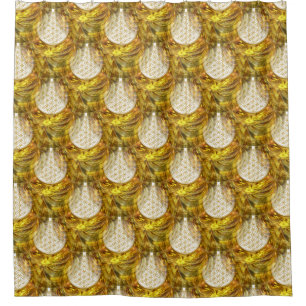 Flower of life - seamless gold 3D