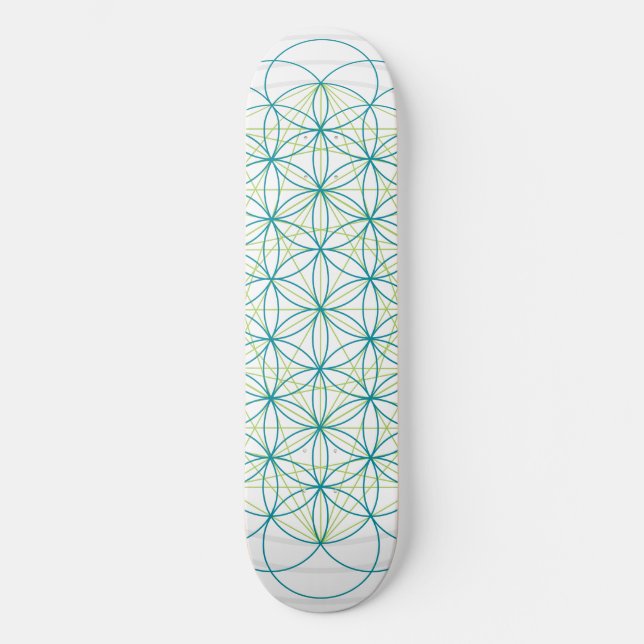 Flower of Life Skateboard (Front)