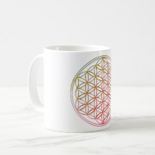 Flower of life small coffee mug