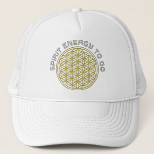 FLOWER OF LIFE - SPIRIT ENERGY TO GO TRUCKER HAT