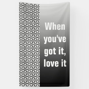 FLOWER OF LIFE - stamp pattern 5 Banner