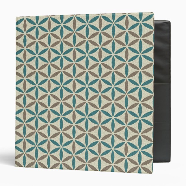 Flower of Life - stamp pattern - BG 1 Binder (Front/Inside)