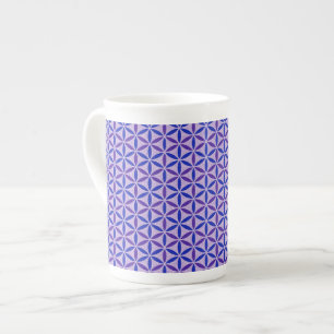 Flower of Life - stamp pattern - BG 4 Bone China Mug