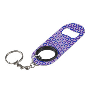 Flower of Life - stamp pattern - BG 4 Mini Bottle Opener