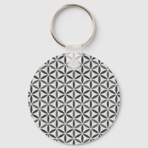 Flower of Life - stamp pattern - BG 5 Keychain