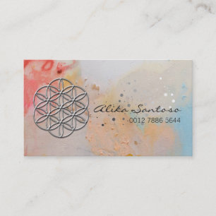 Flower of Life Standard Business Card