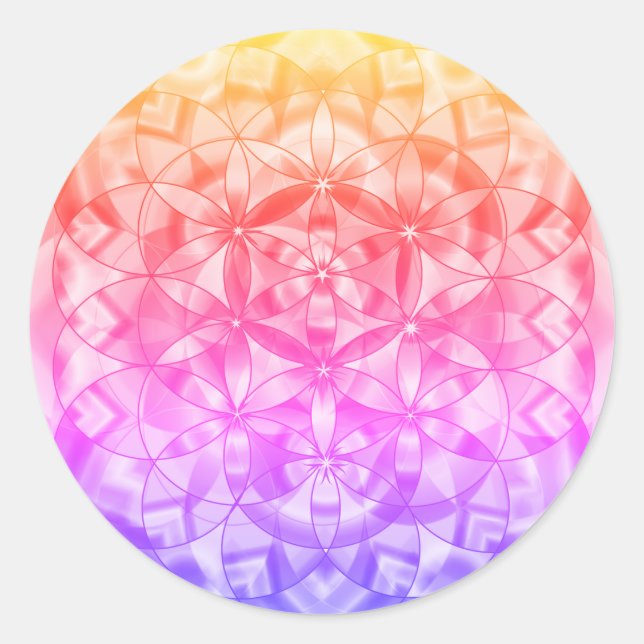 Flower of Life~ stickers (Front)