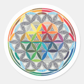 Flower of Life Stickers
