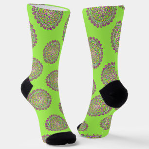 Flower Of Life - Vintage Blossom Ornaments 2 Socks