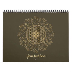Flower Of Life - Vintage Ornaments Mandala 2 Calendar