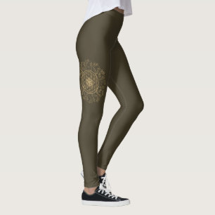 Flower Of Life - Vintage Ornaments Mandala 2 Leggings