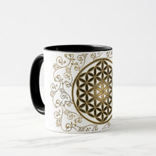 Flower Of Life - Vintage Ornaments Mandala 2 Mug