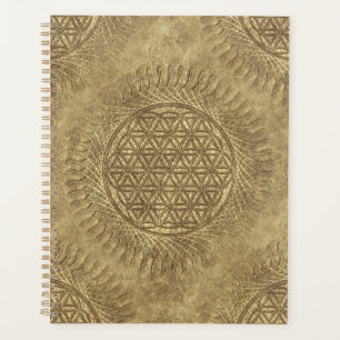 Flower Of Live - sun - seamless pattern 4 Planner