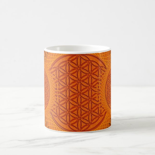 Flower Of Live / sunny design Coffee Mug (Center)