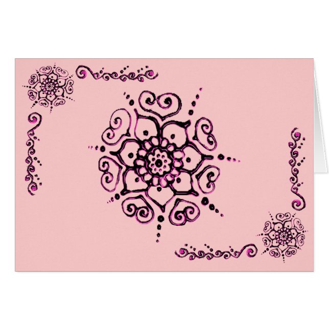 Flower Of Love (Henna) (Pink) (Front Horizontal)