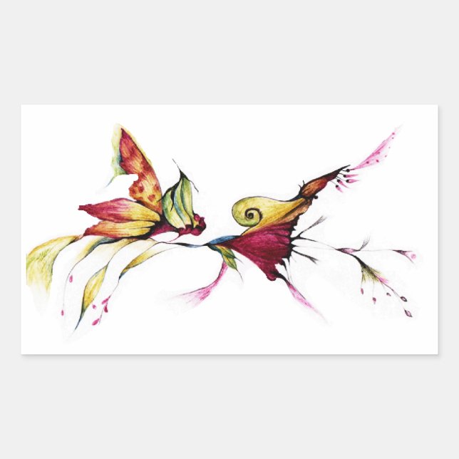 Flower of love sticker (Front)