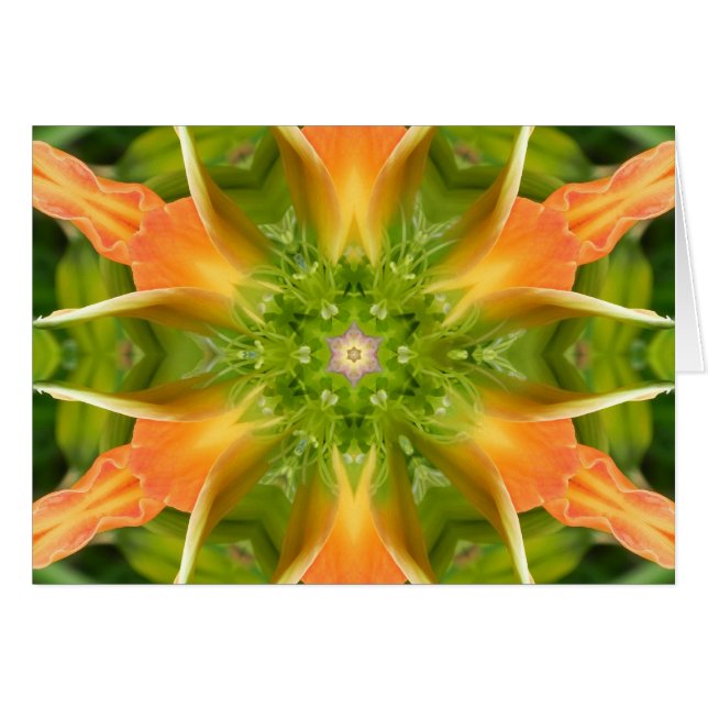 Flower of Peace Mandala (Front Horizontal)