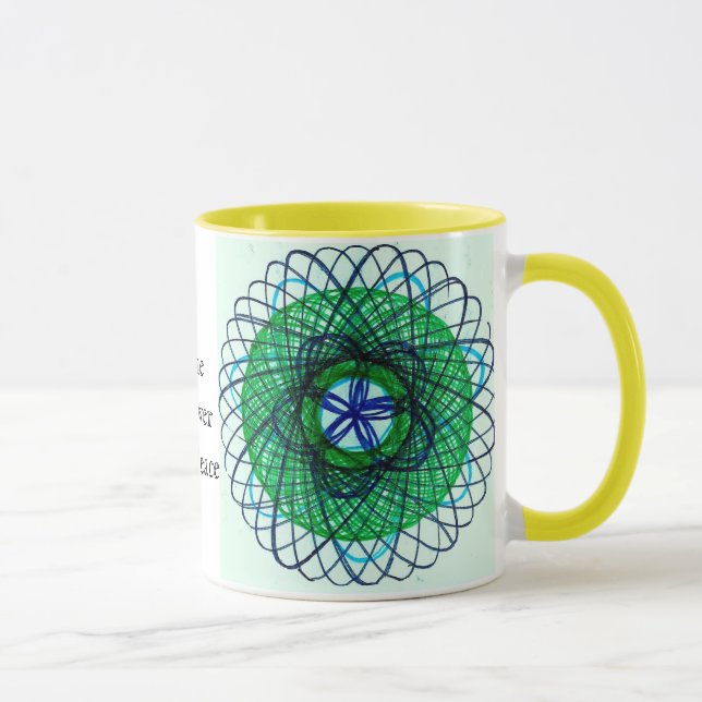 Flower Of Peace Mug (Right)