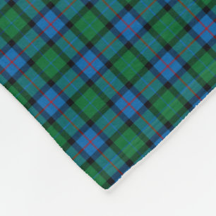 Flower Of Scotland National Tartan Fleece Blanket