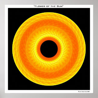 Flower of the Sun Poster