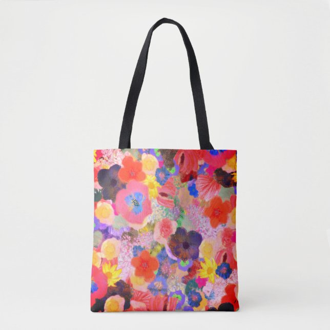 Flower oils tote bag (Front)