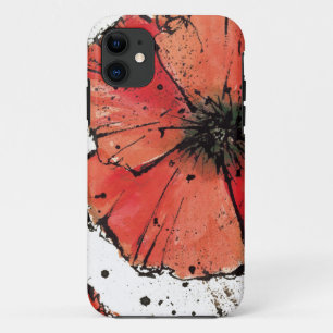 Flower on a White Background iPhone 11 Case