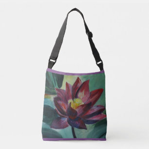 Flower Painting All-Over-Print Cross Body Bag