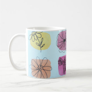 Flower Palette  Coffee Mug