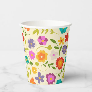 Flower Paper Cups