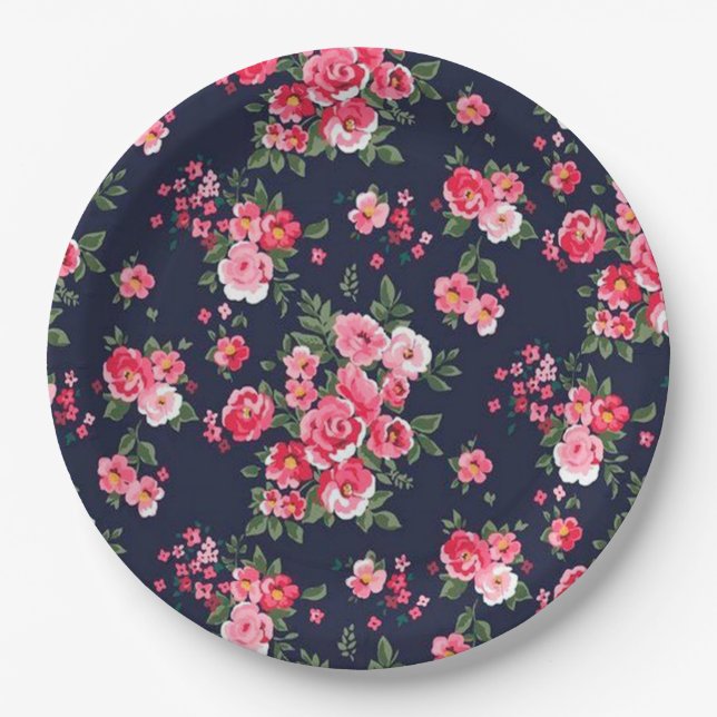 Flower Paper Plate (Front)