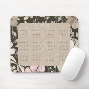 Flower paradise 2025 calendar or place your photo mouse pad