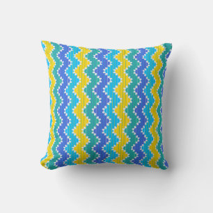 Flower Party FPA-01 Throw Pillow