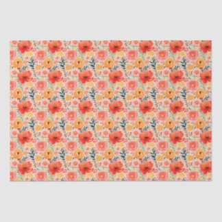 Flower Party Vivid Tissue Paper