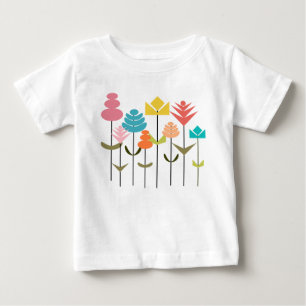 Flower Patch Baby T-Shirt