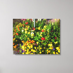 Flower Patch Canvas Print