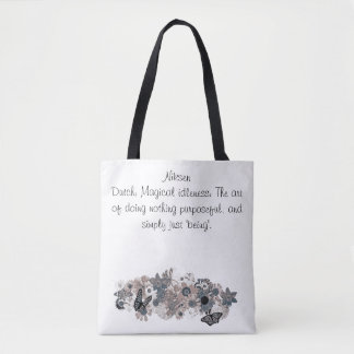 Flower patch tote bag