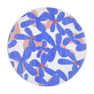 Flower pattern 2 cutting board