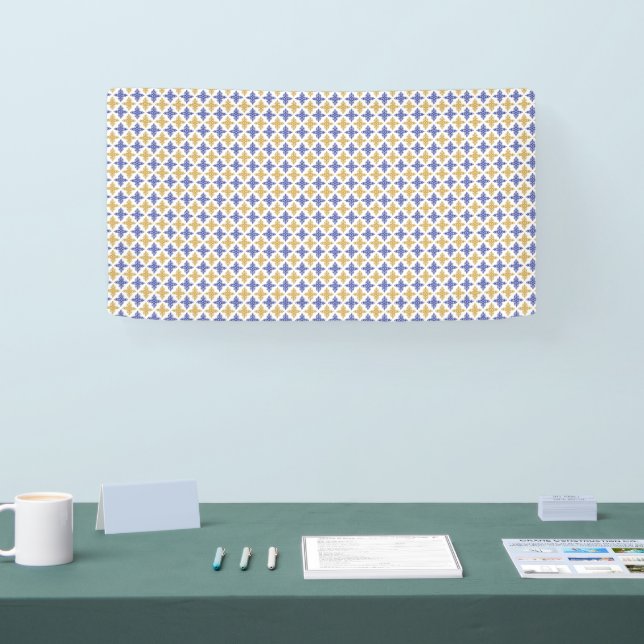 Flower Pattern Banner (Tradeshow)