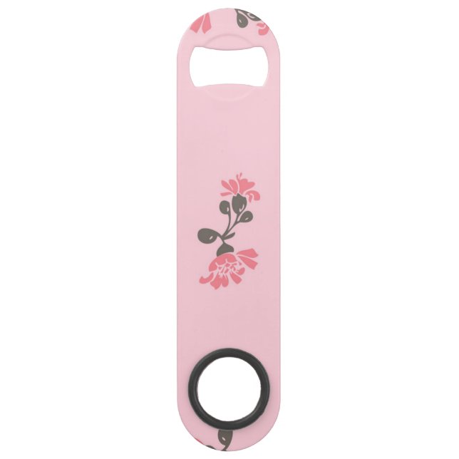Flower pattern bar key (Front)