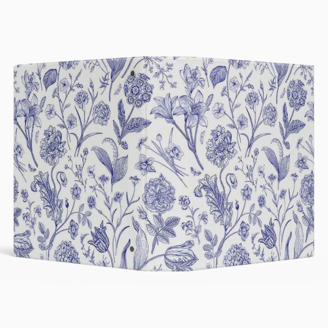 Flower pattern binder (Background)