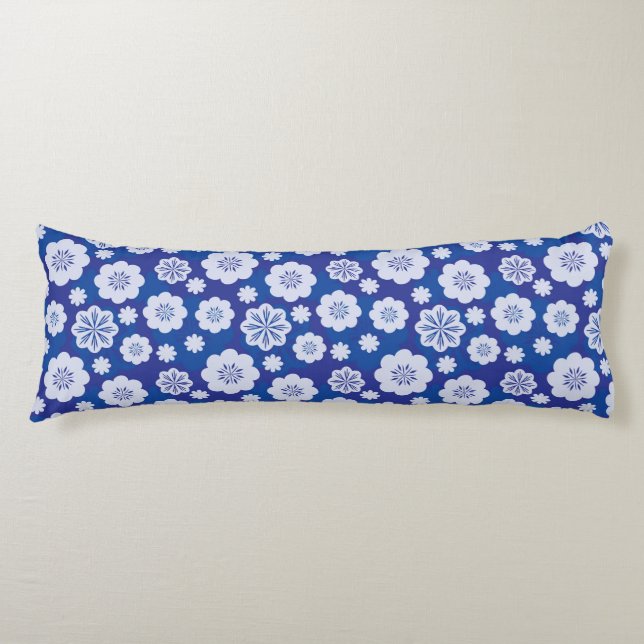 flower pattern body pillow (Front)