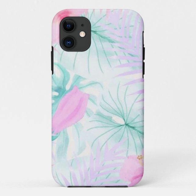 Flower pattern Case-Mate iPhone case (Back)