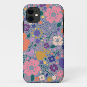 Flower pattern iPhone 11 case