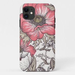 Flower pattern iPhone 11 case
