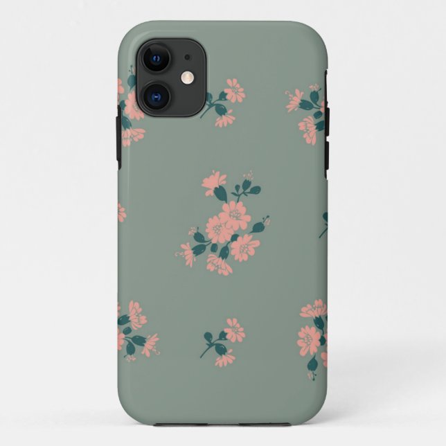 Flower pattern Case-Mate iPhone case (Back)