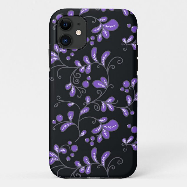 Flower pattern Case-Mate iPhone case (Back)